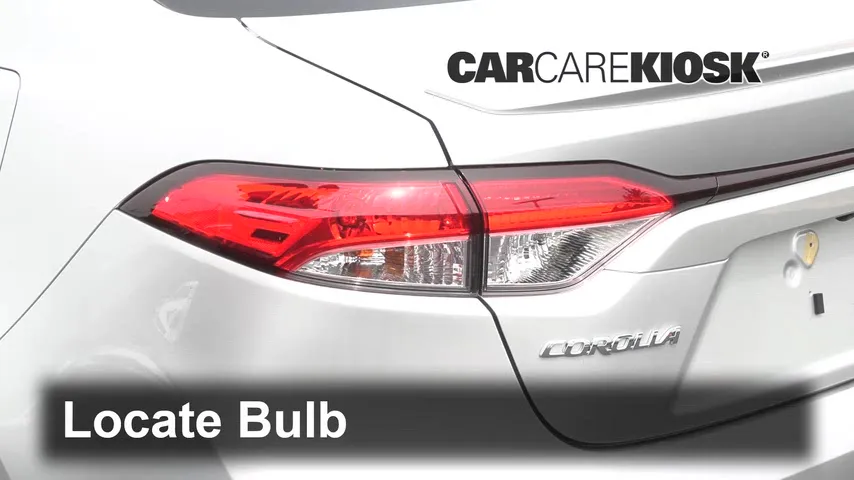 2023 Toyota Corolla Hybrid LE 1.8L 4 Cyl. FHEV Éclairage Feux de position arrière (remplacer ampoule)